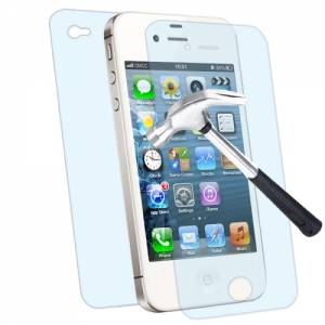 Купить комплект защитных пленок BUFF для iPhone 4/4S с противоударным эффектом и защитой от царапин Anti-shock